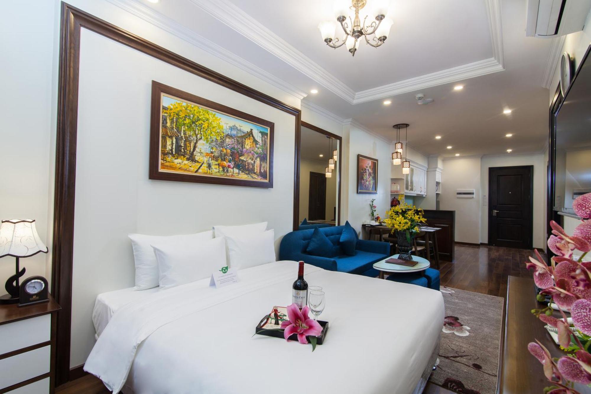 Calista Trendy Hotel & Spa Hanoi Exterior foto